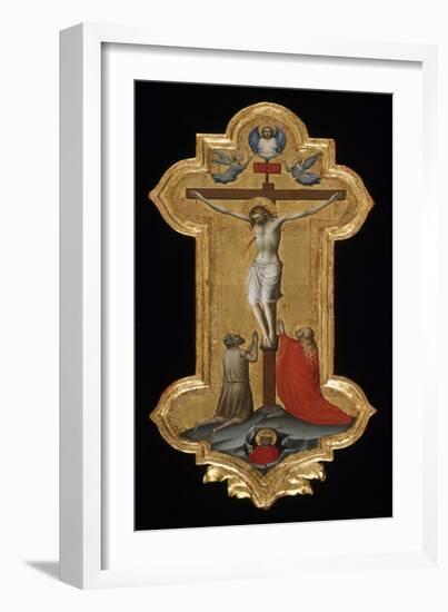 Processional Cross, 1392-95-Lorenzo Monaco-Framed Giclee Print