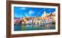 Procida, Colorful Island in the Mediterranean Sea Coast, Naples, Italy-ronnybas-Framed Photographic Print