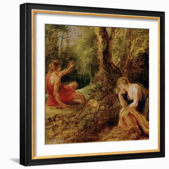 Procris and Cephalos (Ovid, Metamorphoses)-Peter Paul Rubens-Framed Giclee Print