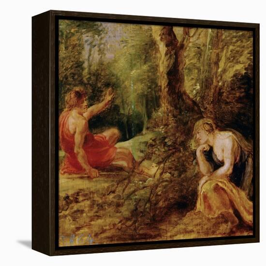 Procris and Cephalos (Ovid, Metamorphoses)-Peter Paul Rubens-Framed Premier Image Canvas