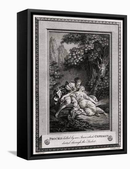 Procris Killed by an Arrow Which Cephalus Darted Through the Thicket, 1775-W Walker-Framed Premier Image Canvas