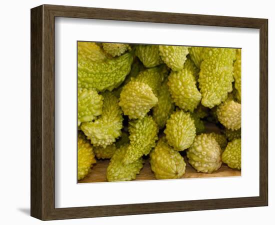 Produce Market, Jianshui Market, Yunnan Province, China-Pete Oxford-Framed Photographic Print