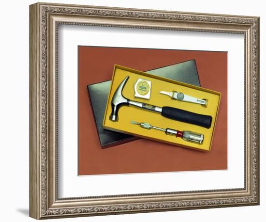 Product shot of a Stanley Tools boxed set from 1986-Michael Walters-Framed Photographic Print