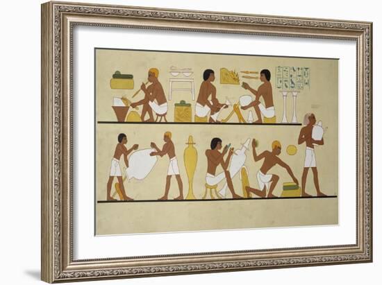 Production of Gold and of Silver Vessels-null-Framed Giclee Print