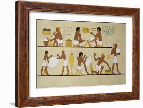 Production of Gold and of Silver Vessels-null-Framed Giclee Print