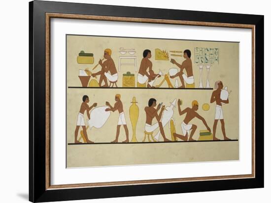 Production of Gold and of Silver Vessels-null-Framed Giclee Print