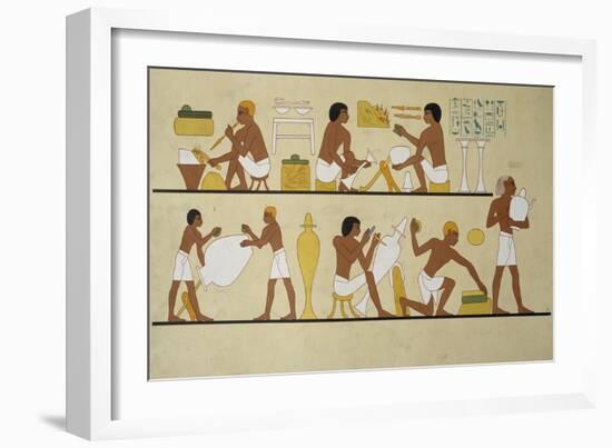 Production of Gold and of Silver Vessels-null-Framed Giclee Print