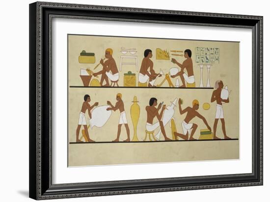 Production of Gold and of Silver Vessels-null-Framed Giclee Print