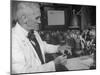 Prof. Alexander Fleming Working in Laboratory-null-Mounted Photographic Print