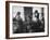 Professional Couple's Big Family, Sharing the Only Bathroom, Early in the Morning-Gordon Parks-Framed Photographic Print