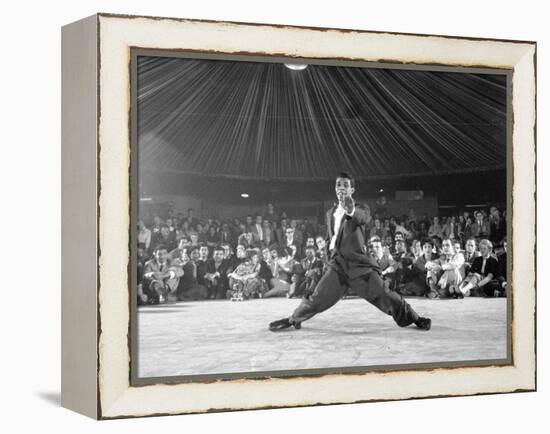 Professional Dancers Performing the Mambo-Yale Joel-Framed Premier Image Canvas