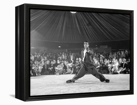 Professional Dancers Performing the Mambo-Yale Joel-Framed Premier Image Canvas