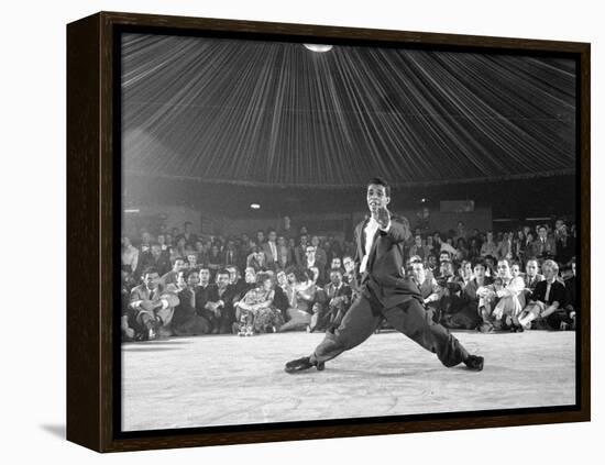 Professional Dancers Performing the Mambo-Yale Joel-Framed Premier Image Canvas