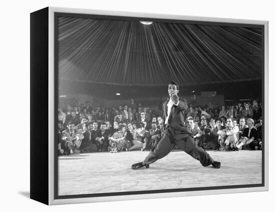 Professional Dancers Performing the Mambo-Yale Joel-Framed Premier Image Canvas