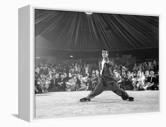 Professional Dancers Performing the Mambo-Yale Joel-Framed Premier Image Canvas