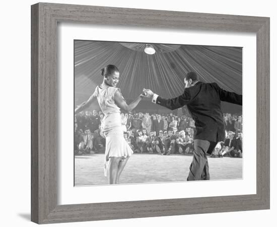 Professional Dancers Performing the Mambo-Yale Joel-Framed Photographic Print