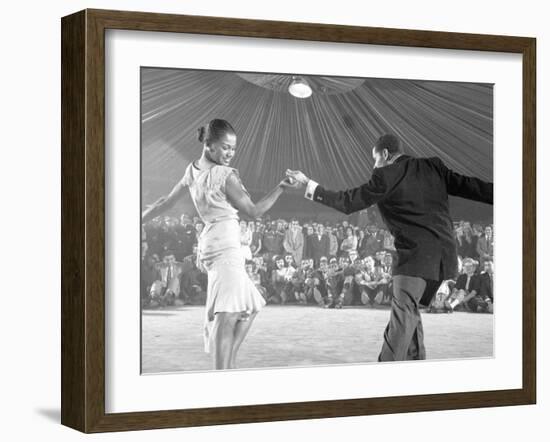 Professional Dancers Performing the Mambo-Yale Joel-Framed Photographic Print