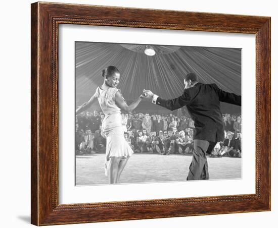 Professional Dancers Performing the Mambo-Yale Joel-Framed Photographic Print