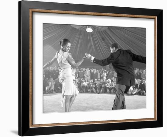 Professional Dancers Performing the Mambo-Yale Joel-Framed Photographic Print