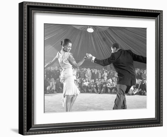Professional Dancers Performing the Mambo-Yale Joel-Framed Photographic Print