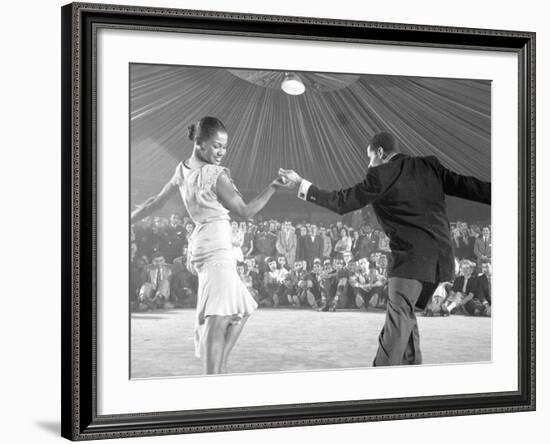 Professional Dancers Performing the Mambo-Yale Joel-Framed Photographic Print