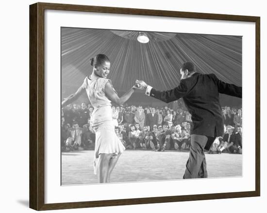 Professional Dancers Performing the Mambo-Yale Joel-Framed Photographic Print