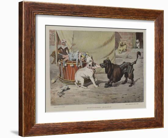 Professional Jealousy-William Henry Hamilton Trood-Framed Giclee Print