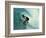 Professional Surfer Riding a Wave-Rick Doyle-Framed Photographic Print