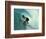 Professional Surfer Riding a Wave-Rick Doyle-Framed Photographic Print