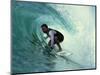 Professional Surfer Riding a Wave-Rick Doyle-Mounted Photographic Print