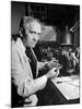 Professor Alexander Fleming Working in Laboratory-Hans Wild-Mounted Premium Photographic Print