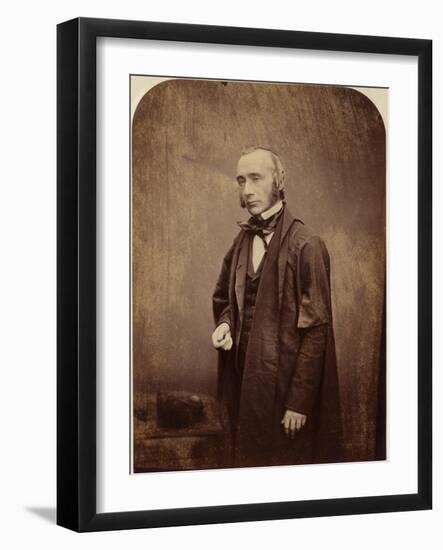 Professor Charles Tomlinson-Maull and Polyblank-Framed Photographic Print