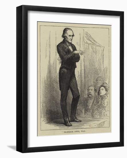 Professor Owen, Frs-Godefroy Durand-Framed Giclee Print
