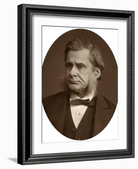 Professor Thomas Henry Huxley, 1880-Lock & Whitfield-Framed Photographic Print