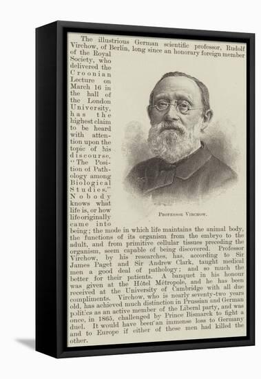 Professor Virchow-null-Framed Premier Image Canvas