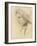 Profil de femme-Edgar Degas-Framed Giclee Print