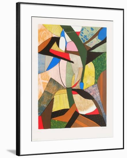 Profil Patchwork III-Bona De Mandiargues-Framed Premium Edition