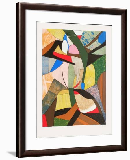 Profil Patchwork III-Bona De Mandiargues-Framed Premium Edition