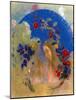 Profil Sous Une Arche - Odilon Redon (1840-1916). Pastel on Paper, C. 1905. Dimension : 67,6X53,8 C-Odilon Redon-Mounted Giclee Print