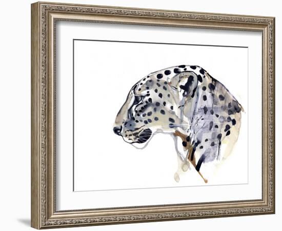 Profile (Arabian Leopard), 2008-Mark Adlington-Framed Giclee Print