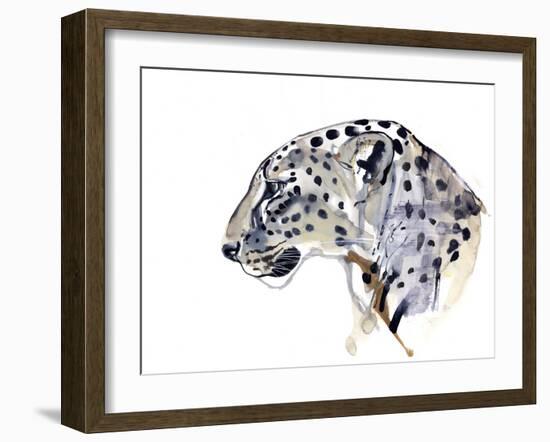 Profile (Arabian Leopard), 2008-Mark Adlington-Framed Giclee Print