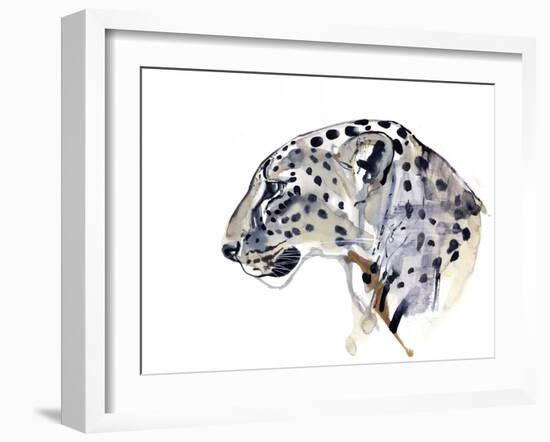 Profile (Arabian Leopard), 2008-Mark Adlington-Framed Giclee Print