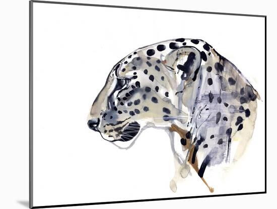 Profile (Arabian Leopard), 2008-Mark Adlington-Mounted Giclee Print