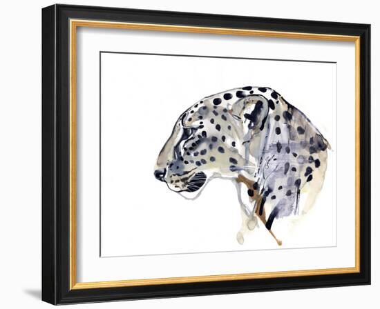 Profile (Arabian Leopard), 2008-Mark Adlington-Framed Giclee Print