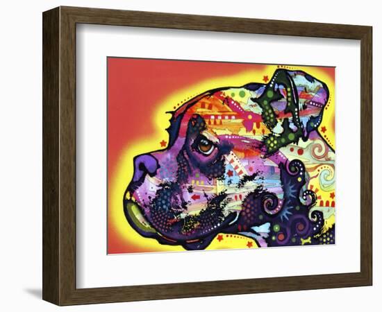 Profile Boxer-Dean Russo-Framed Giclee Print