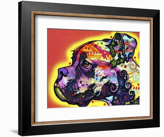 Profile Boxer-Dean Russo-Framed Giclee Print