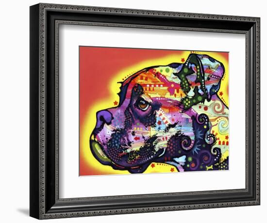 Profile Boxer-Dean Russo-Framed Giclee Print