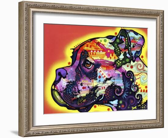 Profile Boxer-Dean Russo-Framed Giclee Print