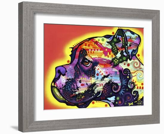 Profile Boxer-Dean Russo-Framed Giclee Print