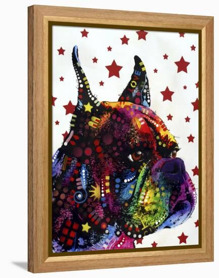 Profile Boxer-Dean Russo-Framed Premier Image Canvas